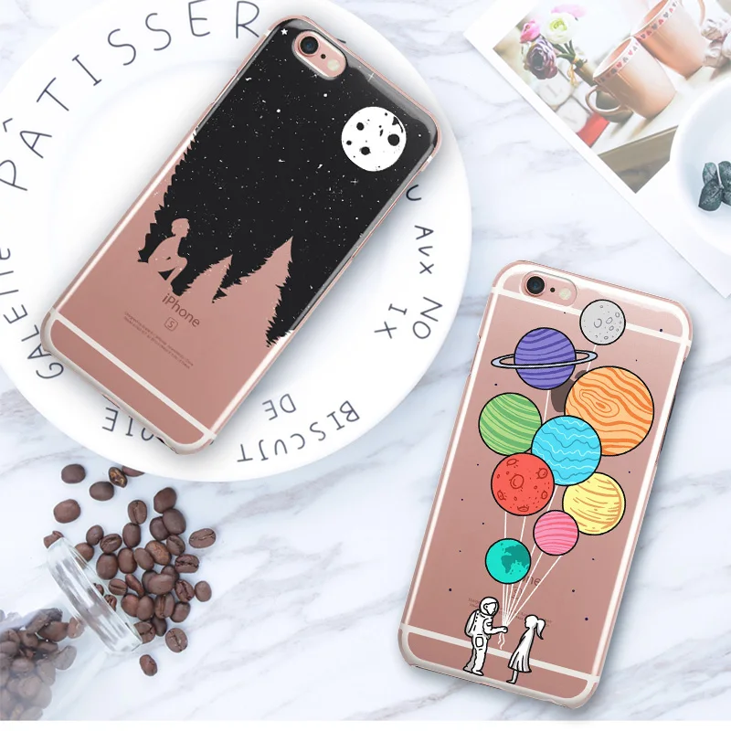 Fashion Space Planet Case For iPhone 7 8 Plus Cartoon Moon Star Funda Coque For iPhone XS MAX XR XS 6 S 5 5S SE Soft TPU Cover
Fashion Space Planet Case For iPhone 7 8 Plus Cartoon Moon Star Funda Coque For iPhone XS MAX XR XS 6 S 5 5S SE Soft TPU Cover