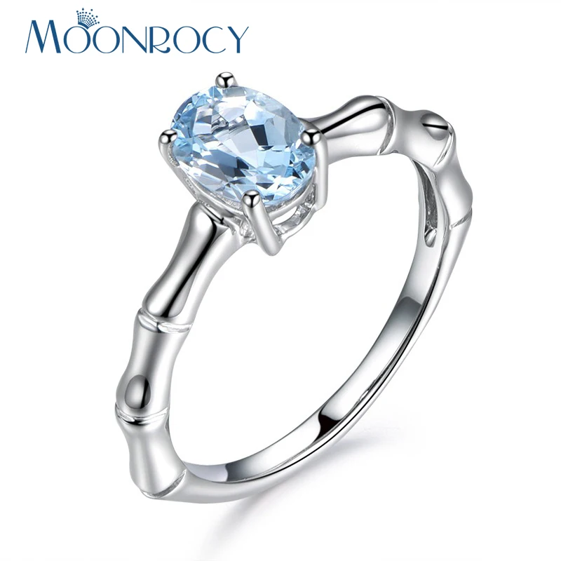 MOONROCY Drop Shipping Jewelry Wholesale Silver Color Oval Cubic Zirconia Light Blue Crystal Ring for Wedding Women Gift
MOONROCY Drop Shipping Jewelry Wholesale Silver Color Oval Cubic Zirconia Light Blue Crystal Ring for Wedding Women Gift