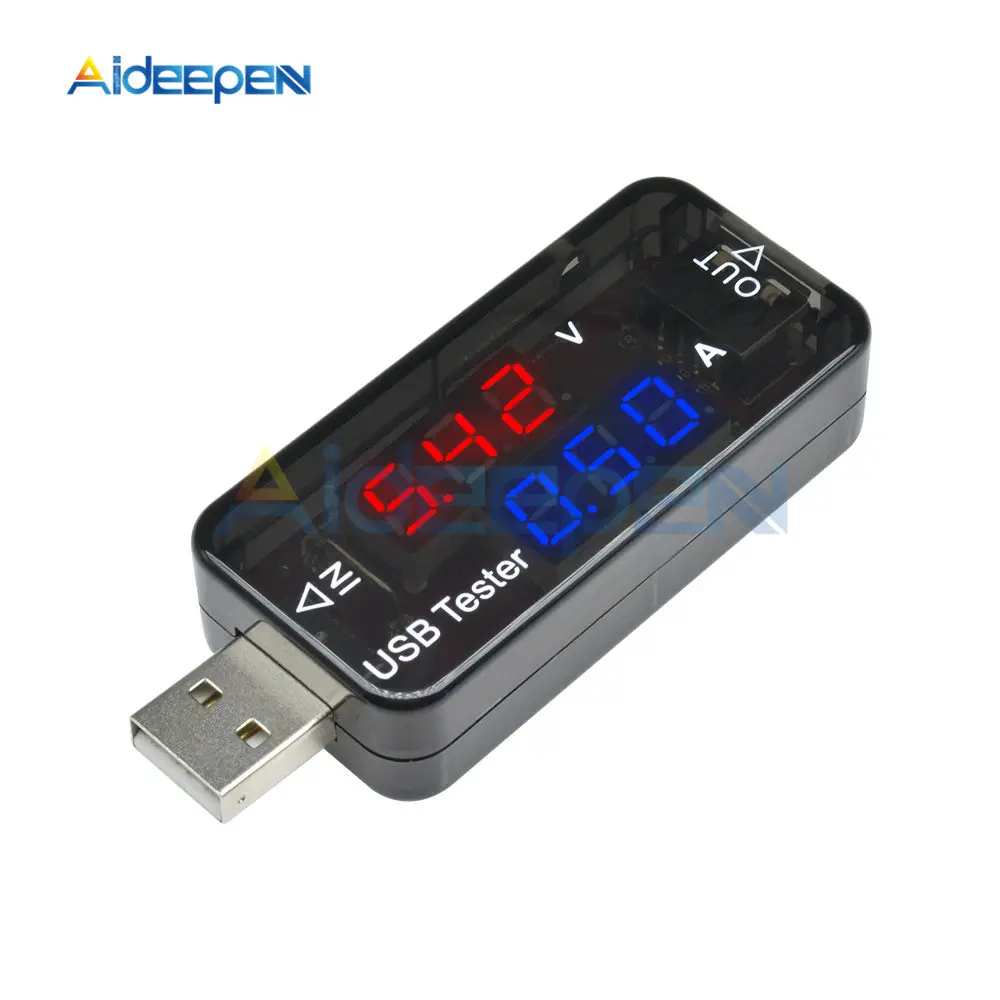 3 bit 3.3-30V USB Current Voltage Charging Detector Mobile Power Current Voltmeter Ammeter Voltage USB Charger Tester
3 bit 3.3-30V USB Current Voltage Charging Detector Mobile Power Current Voltmeter Ammeter Voltage USB Charger Tester