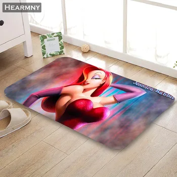 Custom Jessica Rabbit Doormat Floor/Bath/Kitchen/Beach Mat Flannel Sponge Fabric 3D Printed Shaggy Decoration For Bedroom
Custom Jessica Rabbit Doormat Floor/Bath/Kitchen/Beach Mat Flannel Sponge Fabric 3D Printed Shaggy Decoration For Bedroom