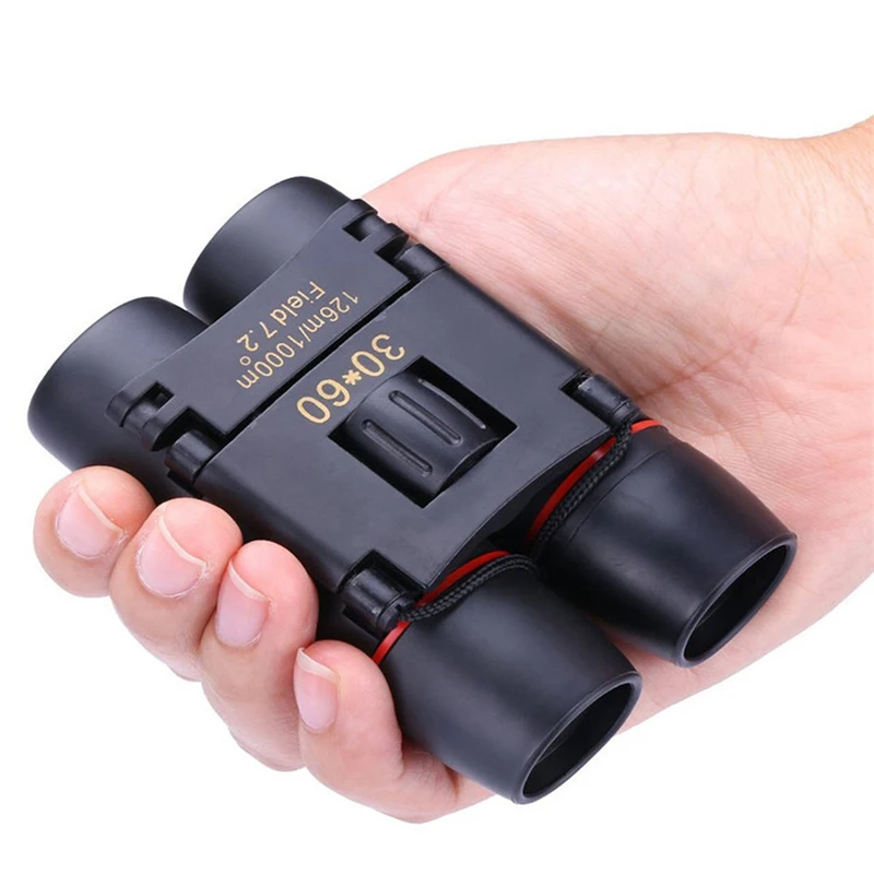 

30X60 HD Binoculars Waterproof Wide-angle Professional Telescope Night Vision 126/1000m 8X Magnification for Hunting Telescope