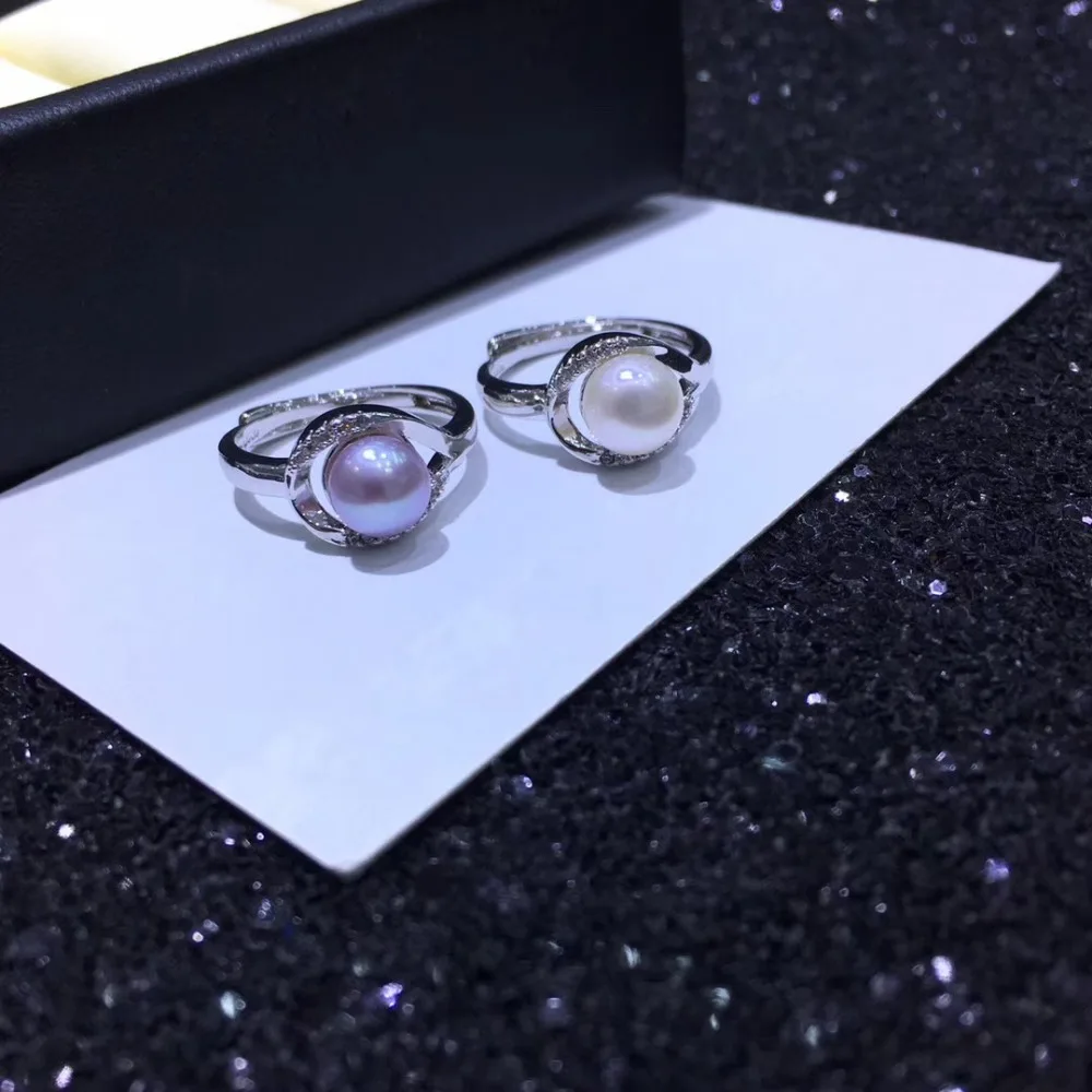 925 Sliver Simple Inlaid Zircon Pearl Ring Mounts Woman Oyster Pearl Jewelry Making Accessories
925 Sliver Simple Inlaid Zircon Pearl Ring Mounts Woman Oyster Pearl Jewelry Making Accessories