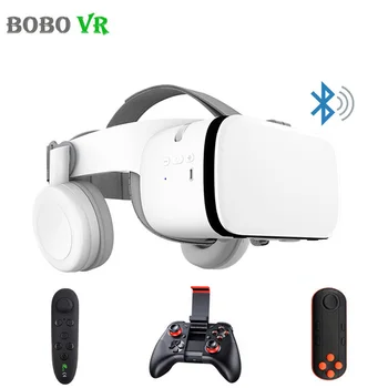BOBOVR Z6 Upgrade 3D Glasses VR Headset Google Cardboard Bluetooth Virtual Reality Glasses Wireless VR Helmet For Smartphones
BOBOVR Z6 Upgrade 3D Glasses VR Headset Google Cardboard Bluetooth Virtual Reality Glasses Wireless VR Helmet For Smartphones