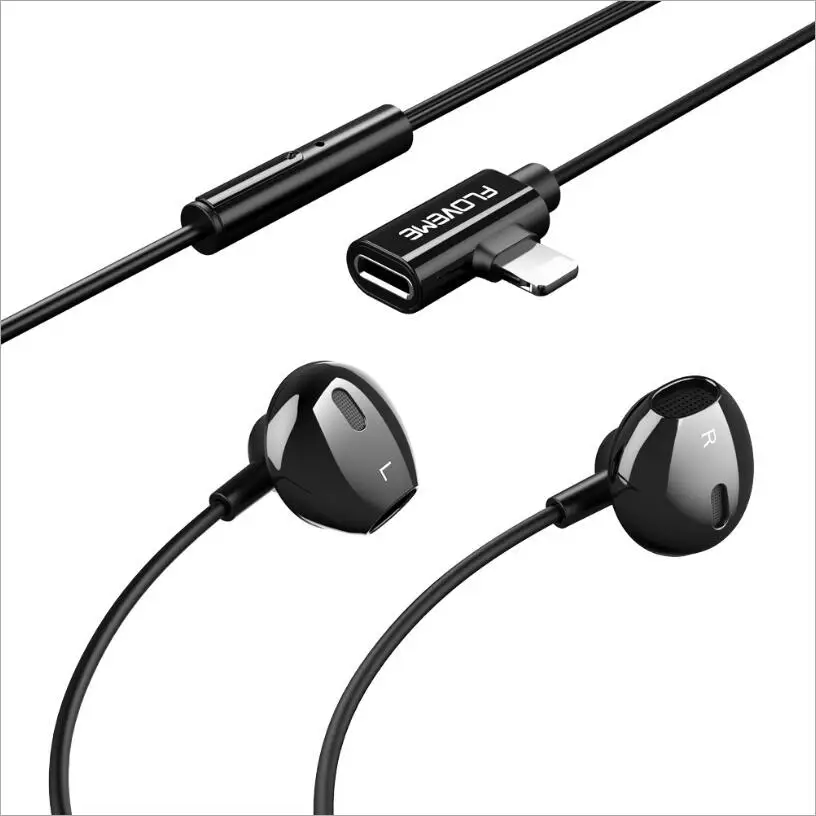 Suitable for iPhone7 8 X ... charging listening music dual-use with line earphone in-ear wired headset for IOS 10 Above system
Suitable for iPhone7 8 X ... charging listening music dual-use with line earphone in-ear wired headset for IOS 10 Above system