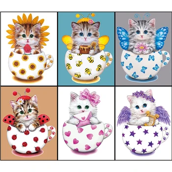 Cartoon Cat Diy Diamond painting decoration 20*25cm 5D Round Diamond Mosaic Paste Full Diamond embroidery Cross stitch kit Y1049
Cartoon Cat Diy Diamond painting decoration 20*25cm 5D Round Diamond Mosaic Paste Full Diamond embroidery Cross stitch kit Y1049
