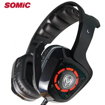 Gaming Headphone 7.1 Sound Vibration Headset Earphones USB with Mic Microphone PC Bass Stereo Laptop Computer Brand Somic G910I
Gaming Headphone 7.1 Sound Vibration Headset Earphones USB with Mic Microphone PC Bass Stereo Laptop Computer Brand Somic G910I
