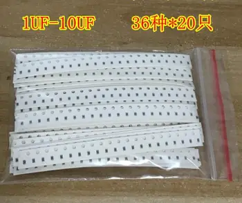 1bag/lot Sample Electronics Kit 0603 Chip Capacitor Pack 1PF-10UF 36 Samples 20 each connector
1bag/lot Sample Electronics Kit 0603 Chip Capacitor Pack 1PF-10UF 36 Samples 20 each connector