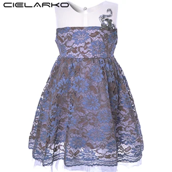 Cielarko Lace Girls Dress Pageant Flower Chic Party Dresses Sleeveless Princess Baby Clothing Vintage Swan Children Fancy Frock
Cielarko Lace Girls Dress Pageant Flower Chic Party Dresses Sleeveless Princess Baby Clothing Vintage Swan Children Fancy Frock