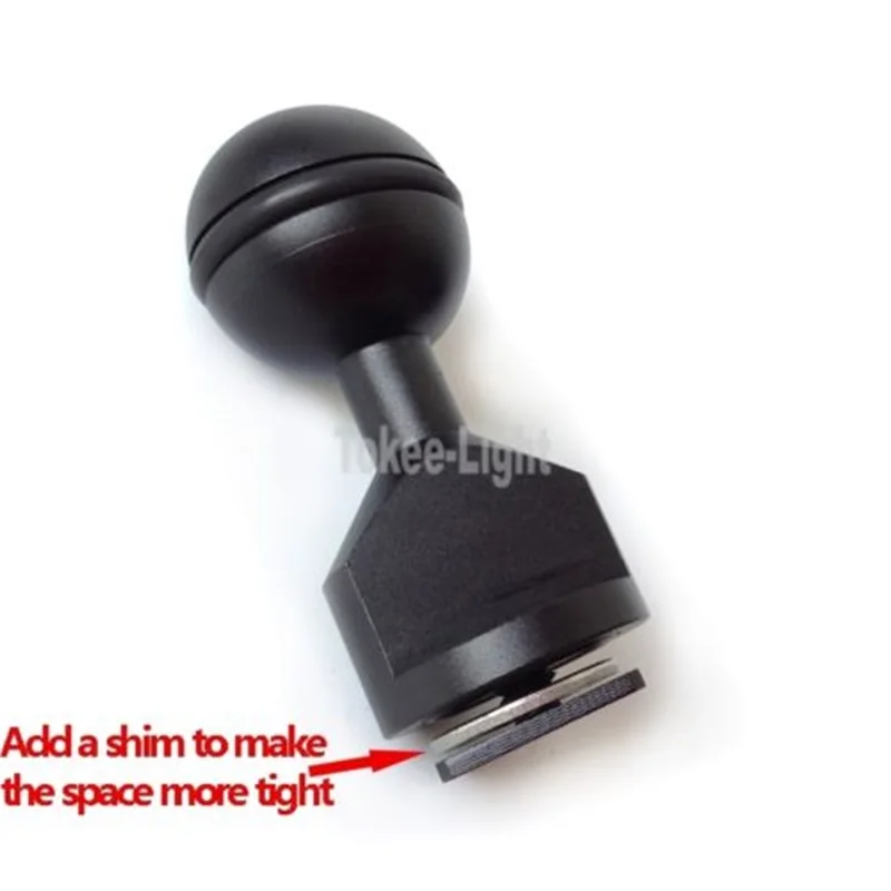 Arm 360 degree turnable Ball Head Mount for Hot shoe for Underwater Housing Case Arm 360 degree turnable Ball Head Mount for H
Arm 360 degree turnable Ball Head Mount for Hot shoe for Underwater Housing Case Arm 360 degree turnable Ball Head Mount for H