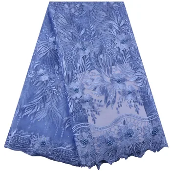 Fashion African Lace Fabric High Quality Sky Blue Lace Nigerian Lace Fabric 2018 High Quality Lace With Beaded 5 Yards S1347
Fashion African Lace Fabric High Quality Sky Blue Lace Nigerian Lace Fabric 2018 High Quality Lace With Beaded 5 Yards S1347