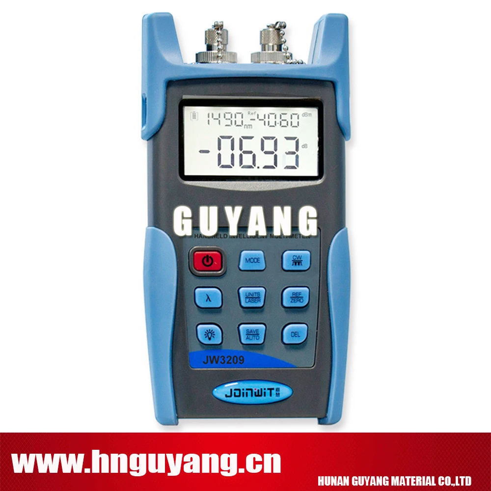 JW3209A Handheld Optical Multimeter Fiber Optic Power Meter with 1310/1550nm Light Source
JW3209A Handheld Optical Multimeter Fiber Optic Power Meter with 1310/1550nm Light Source