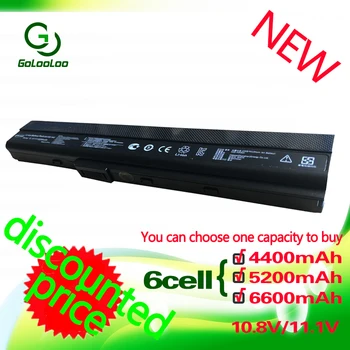 Golooloo 4400MaH Battery for Asus A32-K52 A52 K52F A52J A52F A52JB A52JK A52JR A31-K52 A41-K52 A42-K52 K42 K42F K42JB K42JK K52J
Golooloo 4400MaH Battery for Asus A32-K52 A52 K52F A52J A52F A52JB A52JK A52JR A31-K52 A41-K52 A42-K52 K42 K42F K42JB K42JK K52J