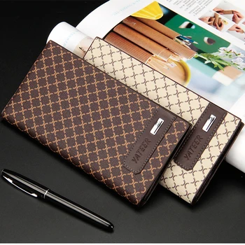 Hot Sale New Mens Long Wallets Light Practical Thin Business Casual Multi Plaid Pattern 2 Fold Open ID Credit Card Holder Wallet
Hot Sale New Mens Long Wallets Light Practical Thin Business Casual Multi Plaid Pattern 2 Fold Open ID Credit Card Holder Wallet