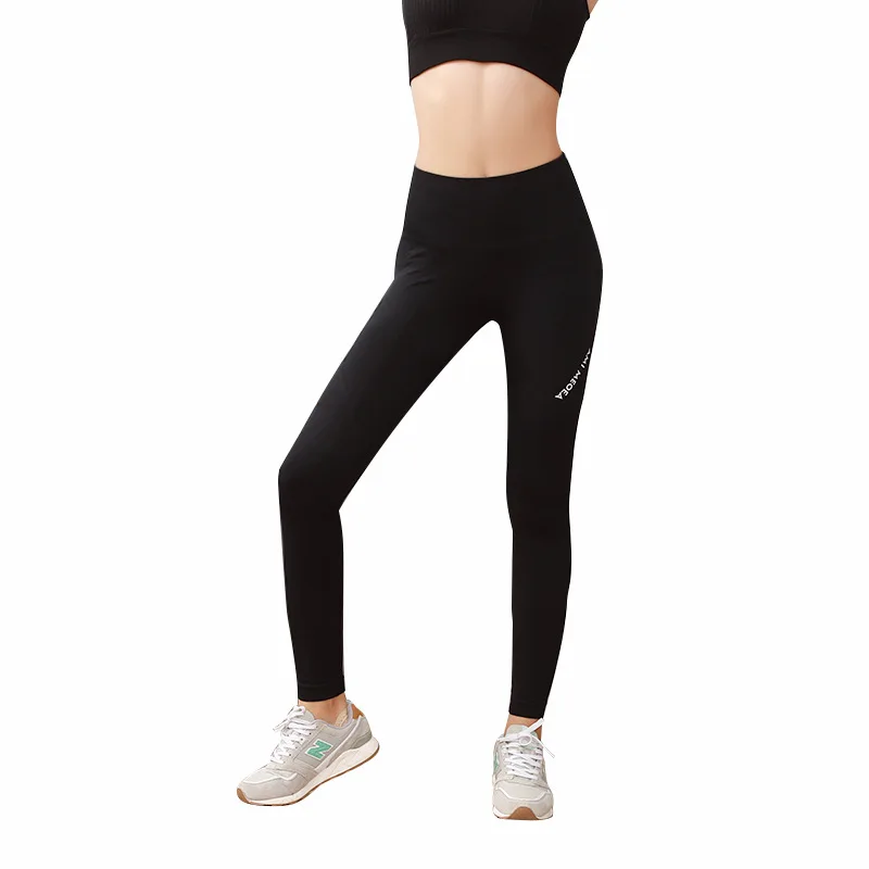 NORMOV Casual Black Women Seamless Leggings Workout High Waist Elastic Push Up Letter Print Ankle Length Nylon Leggings
NORMOV Casual Black Women Seamless Leggings Workout High Waist Elastic Push Up Letter Print Ankle Length Nylon Leggings