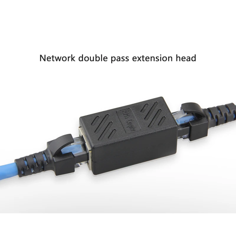 1pc CAT5 Network Ethernet Connector Adapter RJ45 Female To Female Network LAN Connector Adapter Coupler
1pc CAT5 Network Ethernet Connector Adapter RJ45 Female To Female Network LAN Connector Adapter Coupler