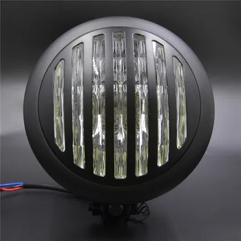 BJMOTO Motorcycle Headlight Halogen Bulb Grill Lamp Headlamp For Harley Cruiser Chopper Bobber Cafe Racer
BJMOTO Motorcycle Headlight Halogen Bulb Grill Lamp Headlamp For Harley Cruiser Chopper Bobber Cafe Racer