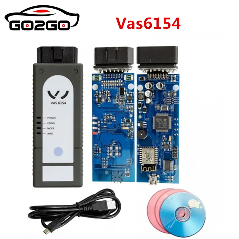 Hot Newest Version WIFI/Bluetooth VAS6154 ODIS V4.3.3 Full Chip OKI VAS 6145 Diagnostic Tool Better Than 5054A V4.23 Support UDS
Hot Newest Version WIFI/Bluetooth VAS6154 ODIS V4.3.3 Full Chip OKI VAS 6145 Diagnostic Tool Better Than 5054A V4.23 Support UDS