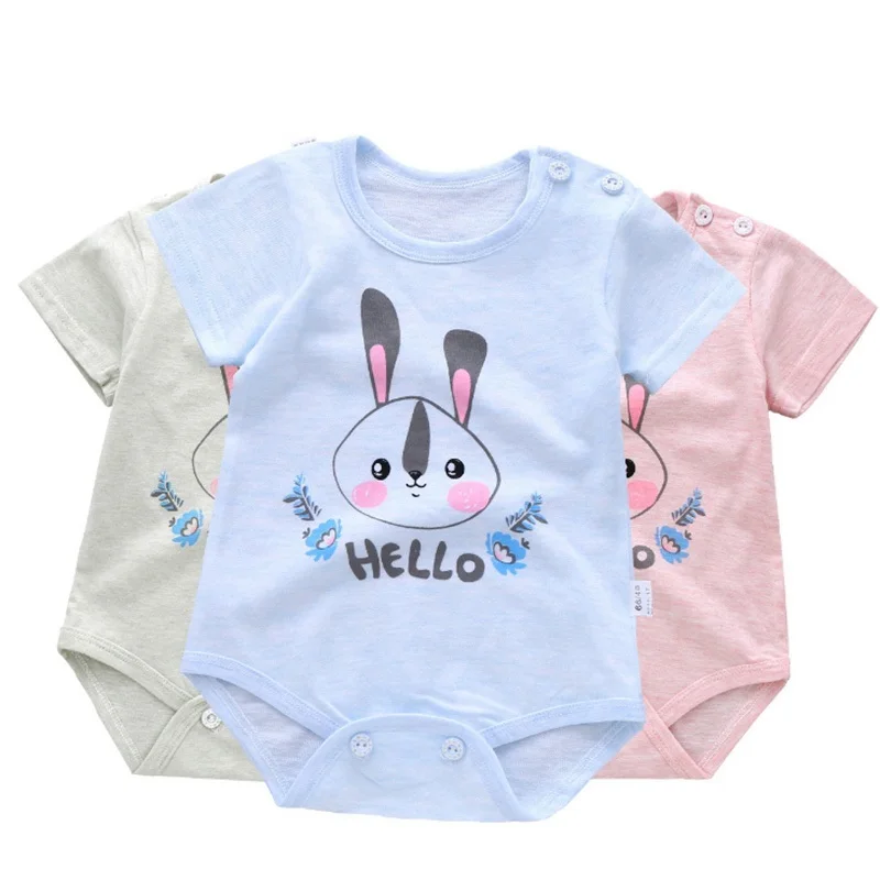2019 New Infant Girl Boy Kid Short sleeve Cotton Rabbit Bodysuit One-Pieces 6M-24M Jumpsuit Outfit Sping/Summer Beach Clothes
2019 New Infant Girl Boy Kid Short sleeve Cotton Rabbit Bodysuit One-Pieces 6M-24M Jumpsuit Outfit Sping/Summer Beach Clothes