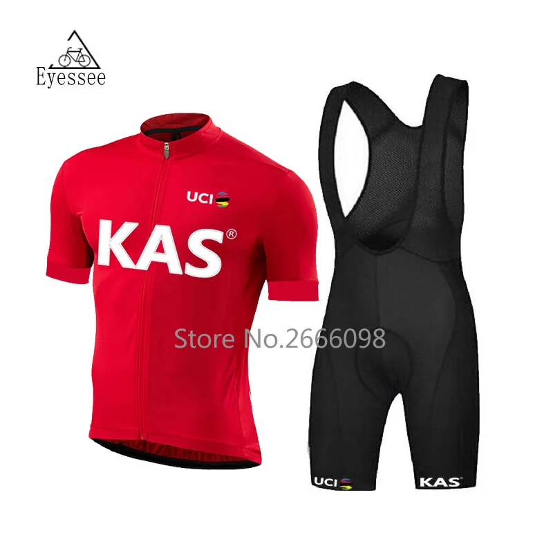 Eyessee 2018 KAS Cycling Clothing Men's Pro Bike Clothes Breathable Anti-UV Bicycle Wear / Short Sleeve Cycling Jersey 
Eyessee 2018 KAS Cycling Clothing Men's Pro Bike Clothes Breathable Anti-UV Bicycle Wear / Short Sleeve Cycling Jersey