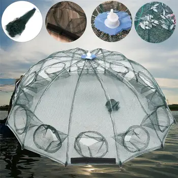 Upgrade 4-16 Holes Automatic Folding Fishing Net Shrimp Cage Nylon Foldable Crab Fish Trap Cast Net Cast Folding Fishing Tackle
Upgrade 4-16 Holes Automatic Folding Fishing Net Shrimp Cage Nylon Foldable Crab Fish Trap Cast Net Cast Folding Fishing Tackle
