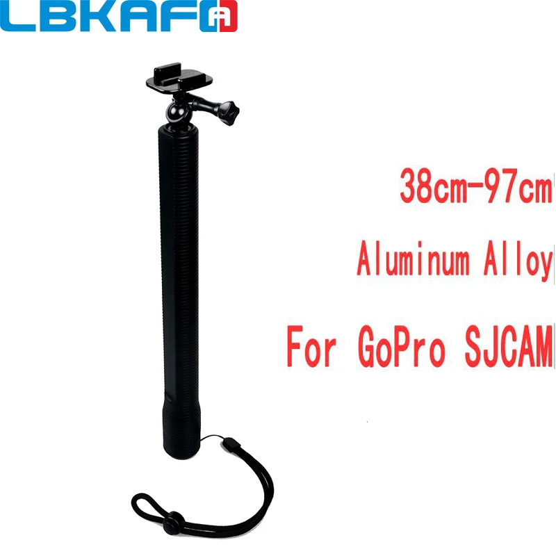 

LBKAFA Big Size Lengthen Selfie Stick 360 Degree Adjustment Monopod For Gopro Hero 6 5 4 3+ SJCAM SJ4000 SJ5000 SJ6 SJ7 XIAOYI