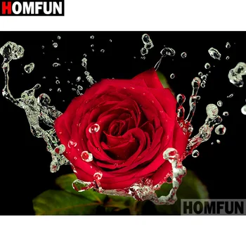 HOMFUN Full Square/Round Drill 5D DIY Diamond Painting "Rose flower" 3D Diamond Embroidery Cross Stitch Home Decor A19612
HOMFUN Full Square/Round Drill 5D DIY Diamond Painting "Rose flower" 3D Diamond Embroidery Cross Stitch Home Decor A19612