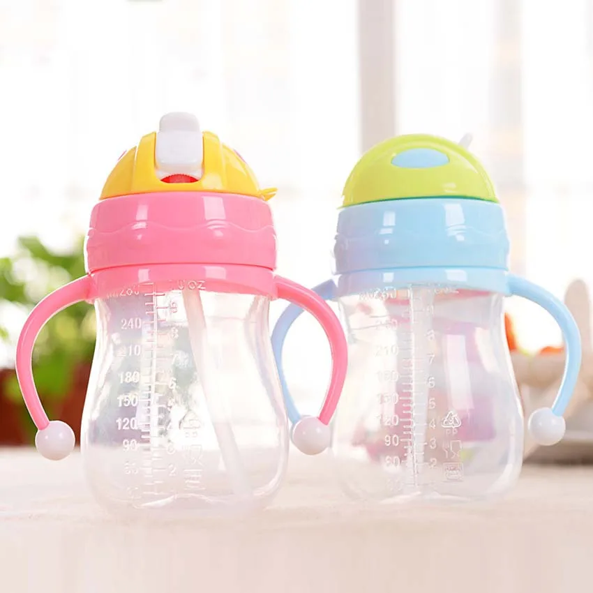 1Pc New Double Handle Baby Trainer Cup Straw Type Cup Baby Kids Children Feeding Drinking Water Cup 280ml
1Pc New Double Handle Baby Trainer Cup Straw Type Cup Baby Kids Children Feeding Drinking Water Cup 280ml