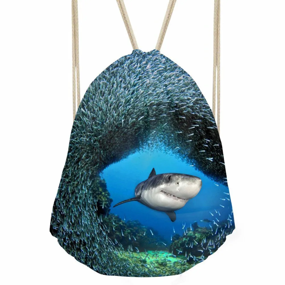 ThiKin Polyester Drawstring Bag Girls Hanging Sack Beach Backpack Women Travel Storage Pouch Cute Printing Fish Schoolbag
ThiKin Polyester Drawstring Bag Girls Hanging Sack Beach Backpack Women Travel Storage Pouch Cute Printing Fish Schoolbag