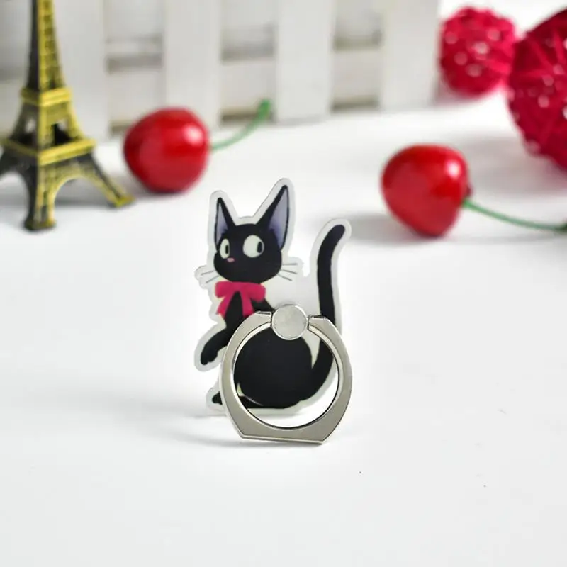 1PC new Miyazaki Anime Kiki's Delivery Service Black Cat 360 Degree Rotating Cartoon Mobile Phone Holder Finger Ring figure toys
1PC new Miyazaki Anime Kiki's Delivery Service Black Cat 360 Degree Rotating Cartoon Mobile Phone Holder Finger Ring figure toys