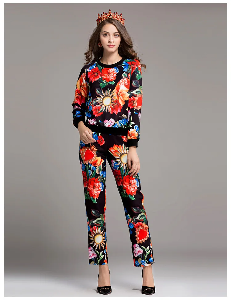 Clearance sale 55USD for the leisure suits XL size floral print pantsuits Big clearance sale E682
Clearance sale 55USD for the leisure suits XL size floral print pantsuits Big clearance sale E682