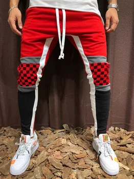 New Fashion Leisure Lattice Colourful Patchwork Pants Men Hip Hop High Street Zipper Dance Harajuku Bodybuilding Pants For Men
New Fashion Leisure Lattice Colourful Patchwork Pants Men Hip Hop High Street Zipper Dance Harajuku Bodybuilding Pants For Men
