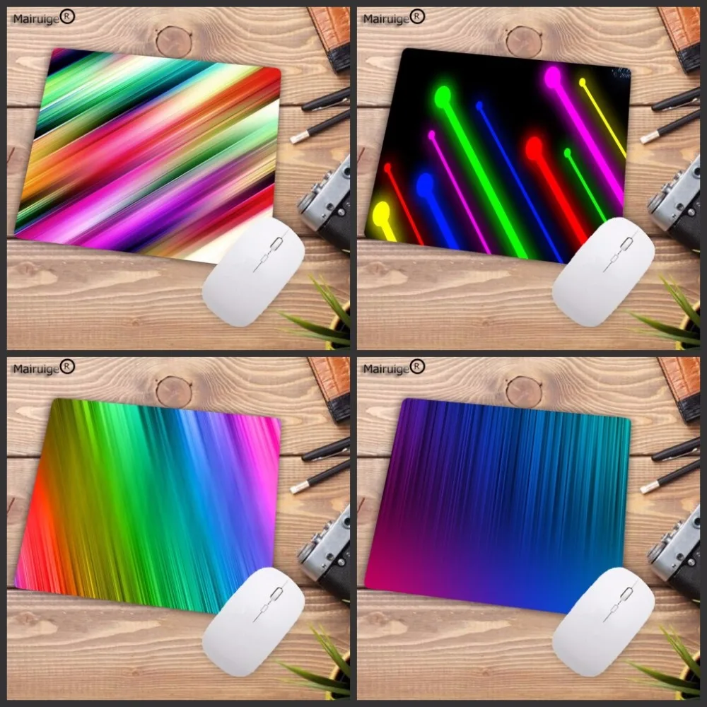 Mairuige Rainbow Color Line Design Speed Mousepad Large Gaming Rectangle Mouse Pad PC Computer Notebook Speed Mice Play Mat
Mairuige Rainbow Color Line Design Speed Mousepad Large Gaming Rectangle Mouse Pad PC Computer Notebook Speed Mice Play Mat
