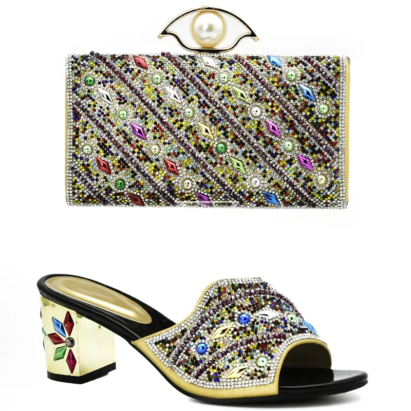 New Arrival African Shoes and Bags Matching Set Luxury Shoes Women Shoes Woman High Heel African Party Shoes with Bag Set
New Arrival African Shoes and Bags Matching Set Luxury Shoes Women Shoes Woman High Heel African Party Shoes with Bag Set