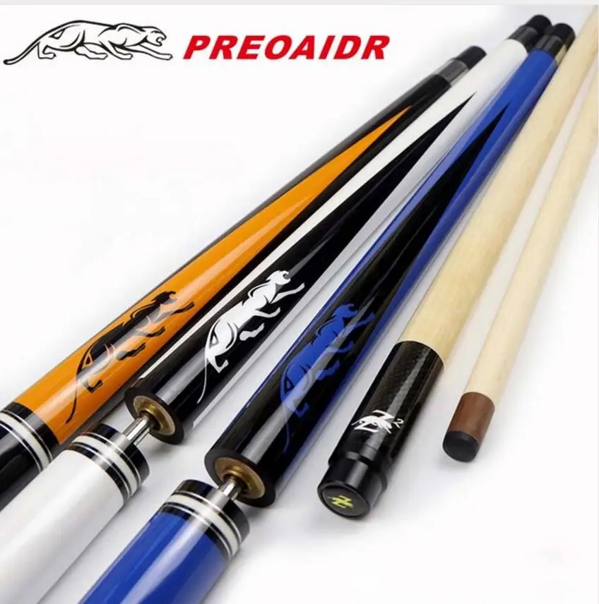 New PREOAIDR 3142 Punch Jump Cue Pool Billiard Stick 13 MM Tip 147.5 CM and 139 CM Options Handmade High Quality China 2019
New PREOAIDR 3142 Punch Jump Cue Pool Billiard Stick 13 MM Tip 147.5 CM and 139 CM Options Handmade High Quality China 2019