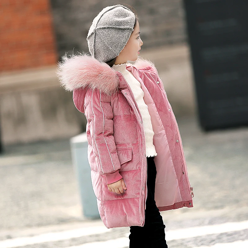 Little Girls Duck Down Jackets 2018 long Winter Thicken Big Girl Children Down Coat Outerwear Overcoat Parkas Hooded Fashion kid
Little Girls Duck Down Jackets 2018 long Winter Thicken Big Girl Children Down Coat Outerwear Overcoat Parkas Hooded Fashion kid