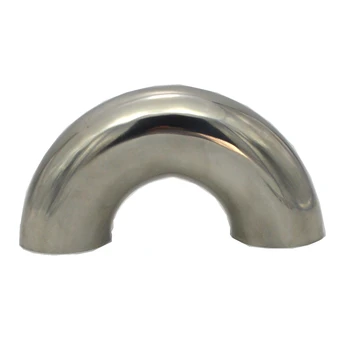 304 Stainless Steel Sanitary Weld 180 Degree Bend Elbow Pipe Fitting For homebrew Dairy Product
304 Stainless Steel Sanitary Weld 180 Degree Bend Elbow Pipe Fitting For homebrew Dairy Product