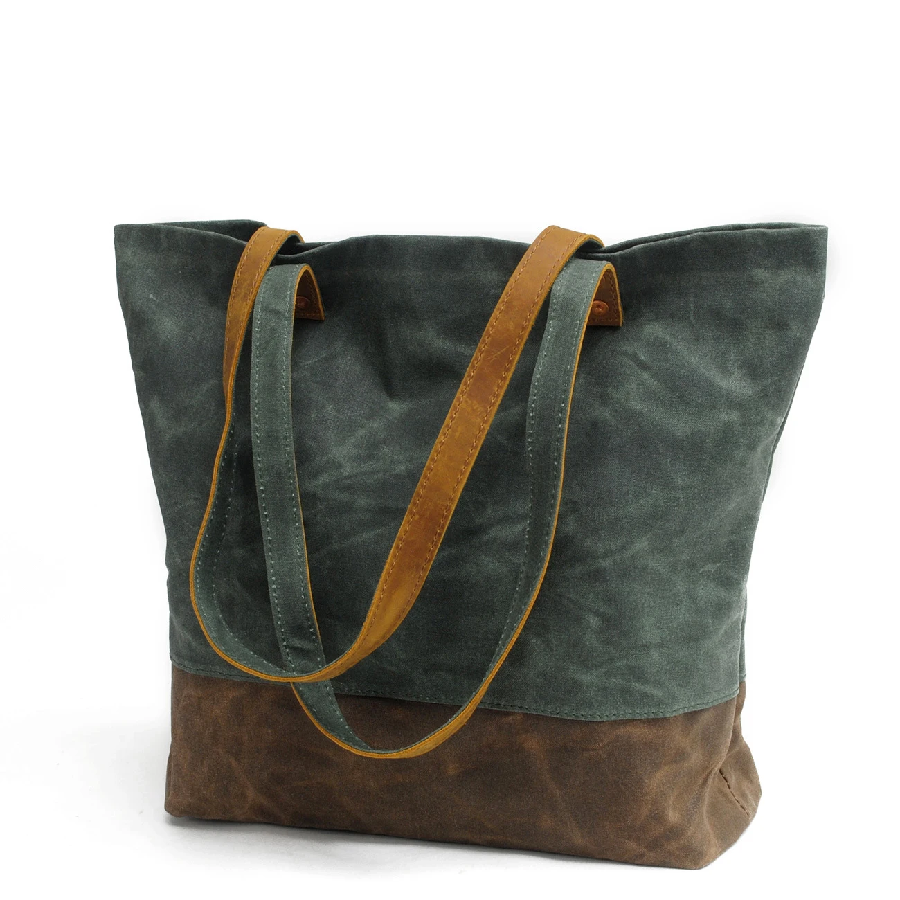 Vintage Trend Waterproof Canvas Genuine Leather Tote Female Single Shopping Bag Shoulder Bag Large Women Casual Feminina Handbag
Vintage Trend Waterproof Canvas Genuine Leather Tote Female Single Shopping Bag Shoulder Bag Large Women Casual Feminina Handbag