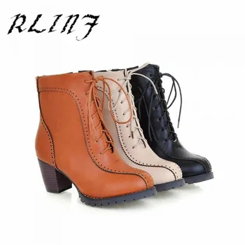RLINF New Martin Boots Female British Style Thick with High Heel Boots Women's Boots with A Single Boots Plus Velvet Shoes
RLINF New Martin Boots Female British Style Thick with High Heel Boots Women's Boots with A Single Boots Plus Velvet Shoes