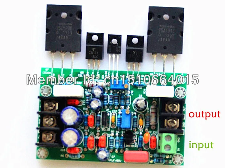 dx rear amplifier tube 2SA1943 2SC5200 output mono amplifier board adjustable A discrete tube rear amplifier Free Shipping
dx rear amplifier tube 2SA1943 2SC5200 output mono amplifier board adjustable A discrete tube rear amplifier Free Shipping