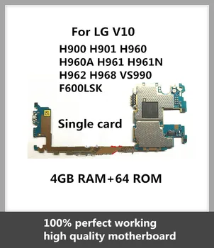 64GB For LG V10 F600LSK Motherboard 100% Original Good Working Logic Board Android OS
64GB For LG V10 F600LSK Motherboard 100% Original Good Working Logic Board Android OS