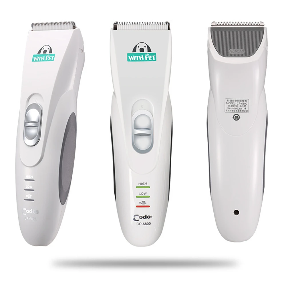 Codos Professional Pet Dog Hair Trimmer Electric Scissors Rechargeable Cat Dogs Grooming Clipper Shaver Haircut Machine CP-6800
Codos Professional Pet Dog Hair Trimmer Electric Scissors Rechargeable Cat Dogs Grooming Clipper Shaver Haircut Machine CP-6800