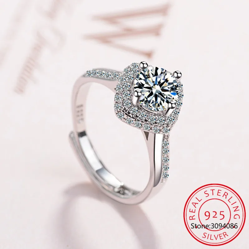 Promise 925 Sterling Silver Ring Classic Wedding Ring Jewelry Cubic Zirconia Rings for Women Bridesmaid Gifts
Promise 925 Sterling Silver Ring Classic Wedding Ring Jewelry Cubic Zirconia Rings for Women Bridesmaid Gifts