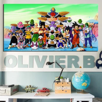 1 Piece Black White Wall Art Painting Goku Dragon Ball Pictures Canvas Painting Wall Art for Home Decor
1 Piece Black White Wall Art Painting Goku Dragon Ball Pictures Canvas Painting Wall Art for Home Decor