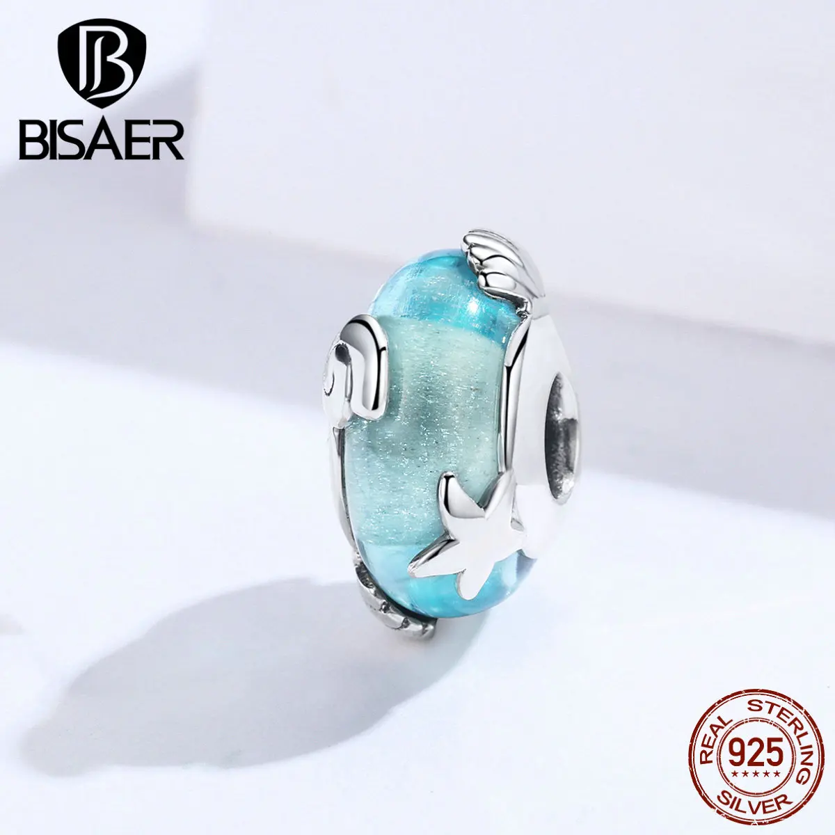 European Glass Beads BISAER 925 Sterling Silver Triangle Starfish Blue Beads Charms fit Charm Bracelets 925 Jewelry ECC1257
European Glass Beads BISAER 925 Sterling Silver Triangle Starfish Blue Beads Charms fit Charm Bracelets 925 Jewelry ECC1257