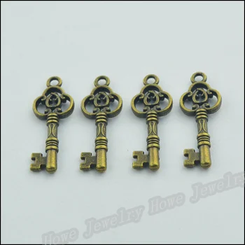 Wholesale vintage 90pcs antique bronze key pendant charm diy jewelry Findings 2mm hole dia
Wholesale vintage 90pcs antique bronze key pendant charm diy jewelry Findings 2mm hole dia