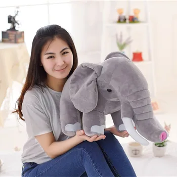 Cute Elephant Plush Toy Elephant Soft Stuffed Doll 45cm 60cm 80cm SIZE Gift For Kids Elephant Plush Pillow Grils Birthday Gift
Cute Elephant Plush Toy Elephant Soft Stuffed Doll 45cm 60cm 80cm SIZE Gift For Kids Elephant Plush Pillow Grils Birthday Gift