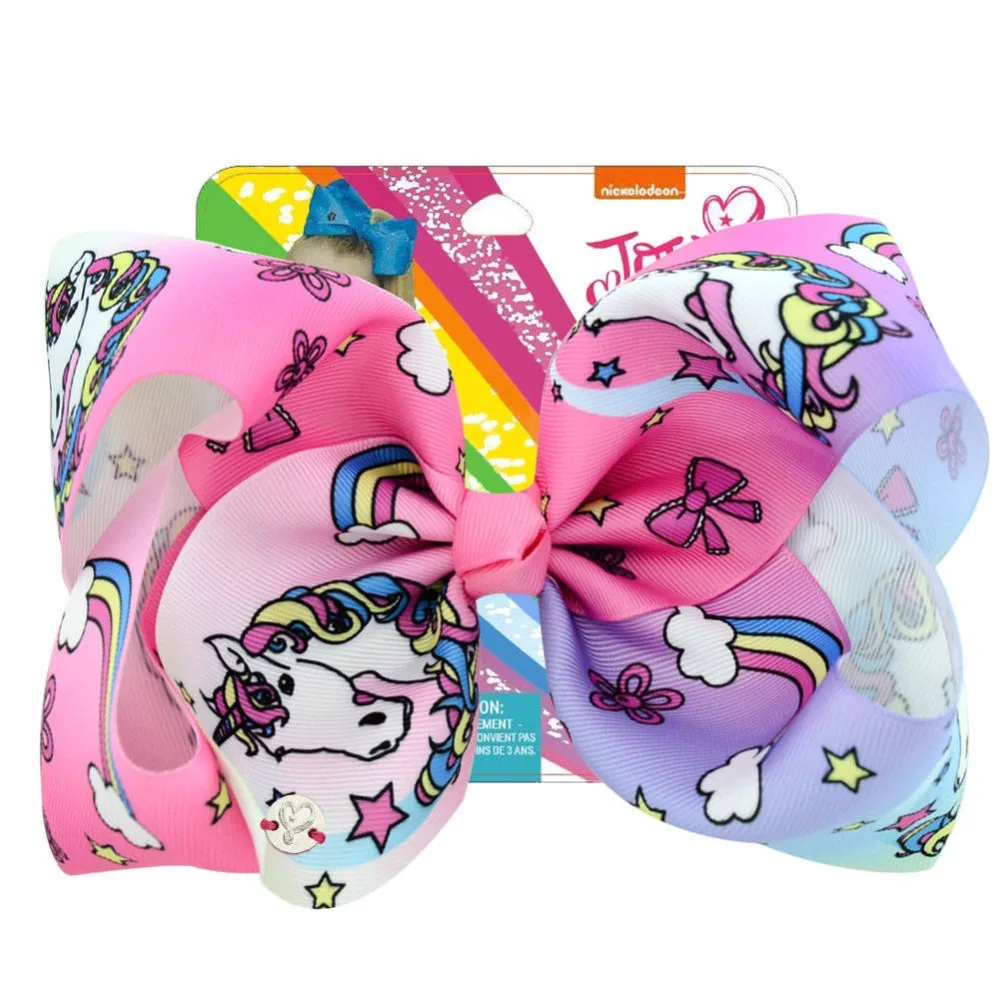 1Piece 8 inch Print Unicorn Grosgrain Ribbon Bow Tie With Clip Kids Hair Bows Easter Hair Accessories For Children 628
1Piece 8 inch Print Unicorn Grosgrain Ribbon Bow Tie With Clip Kids Hair Bows Easter Hair Accessories For Children 628