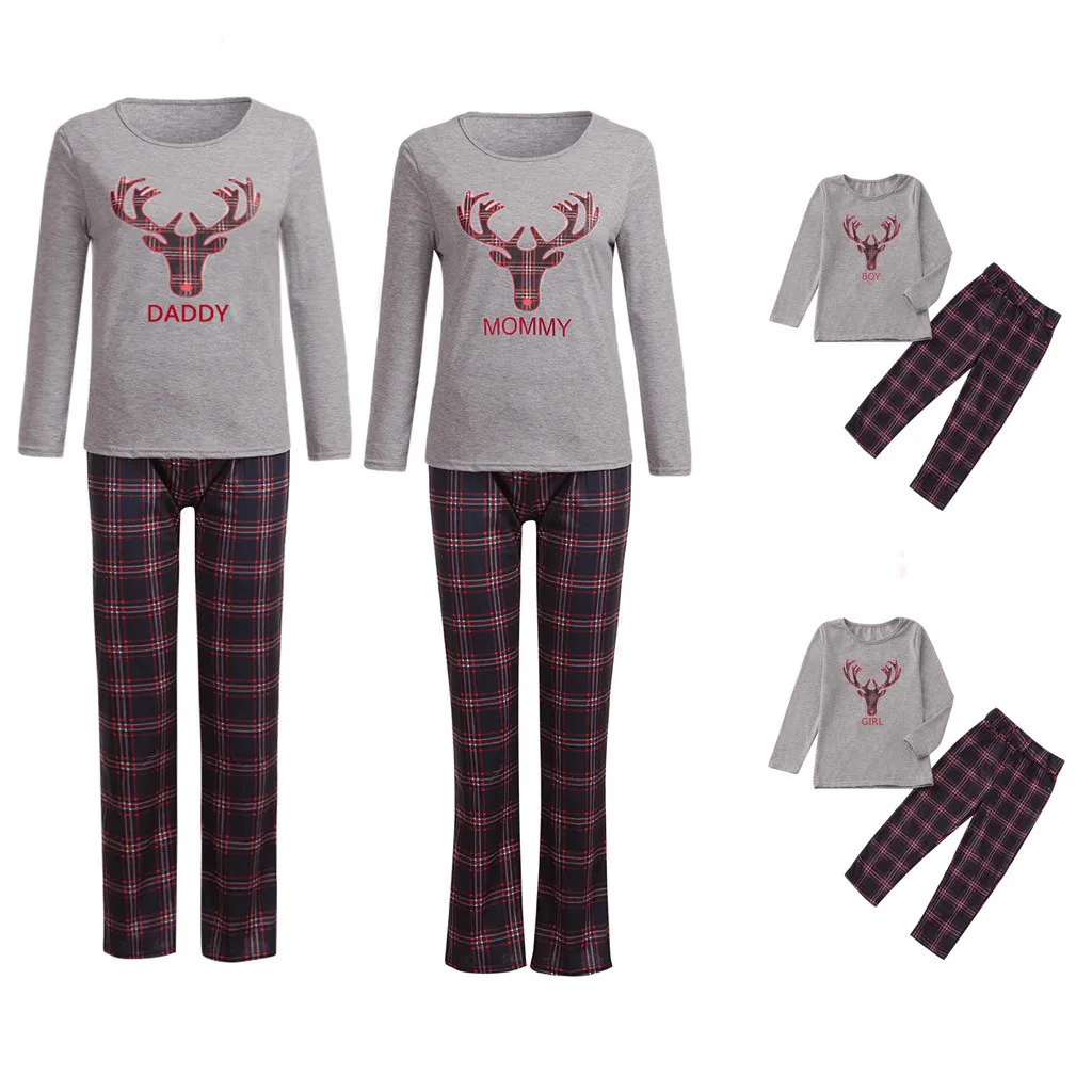 Family Christmas Pajamas Sets Mother Father Daughter Son Elk Print Sleepwear Mom Dad And Me Nightwear Family Look Clothes Suits
Family Christmas Pajamas Sets Mother Father Daughter Son Elk Print Sleepwear Mom Dad And Me Nightwear Family Look Clothes Suits