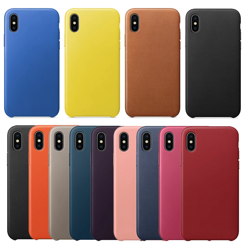 High Quality 1:1 Original LOGO Genuine Leather Case for IPhone X XR XS Max Back Cover for iphone 7 8 Plus Metal button Case
High Quality 1:1 Original LOGO Genuine Leather Case for IPhone X XR XS Max Back Cover for iphone 7 8 Plus Metal button Case