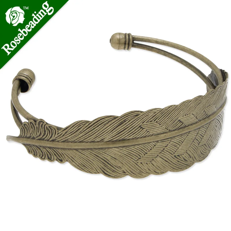 Antique Bronze Plated adjustable Bracelet,feather shape,width 23mm,Lead And Nickel Free,Sold 5pcs/Lot-C3437 
Antique Bronze Plated adjustable Bracelet,feather shape,width 23mm,Lead And Nickel Free,Sold 5pcs/Lot-C3437